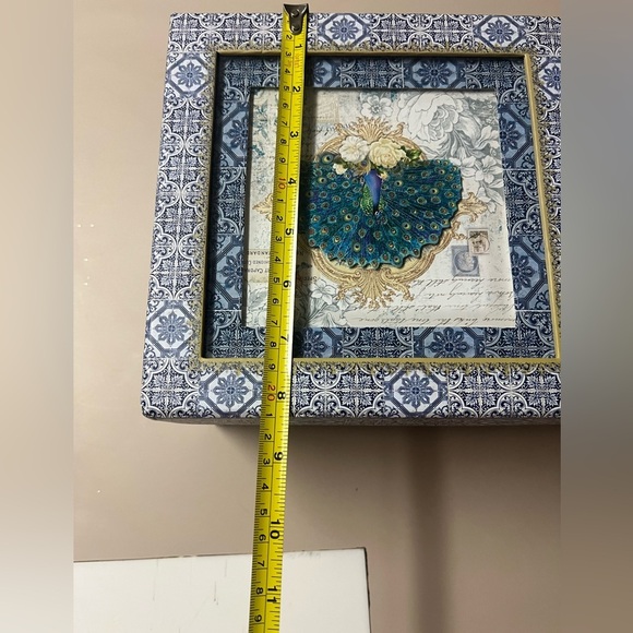 Punch Studio Peacock Nesting Box - 3D Peacock Decorative Box by Punch Studio - Picture 7 of 9
